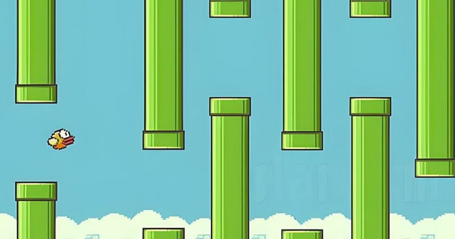 I am trying to make a flappy bird game and so far everything is