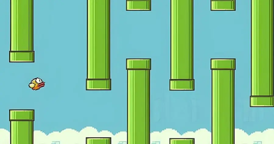 Flappy Bird Game Over | Poster