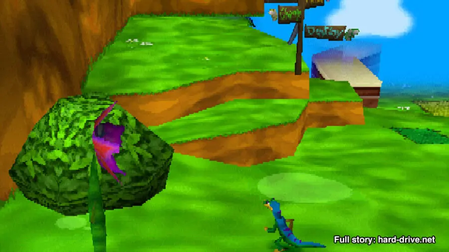 Playstation 1 best sale lizard game