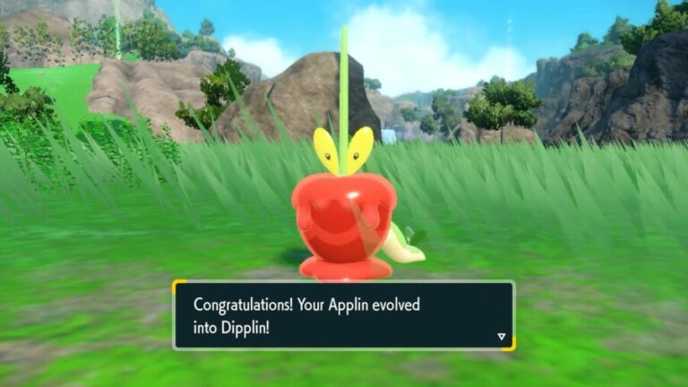 Pokemon Scarlet & Violet Guide: How To Evolve Applin to Dipplin