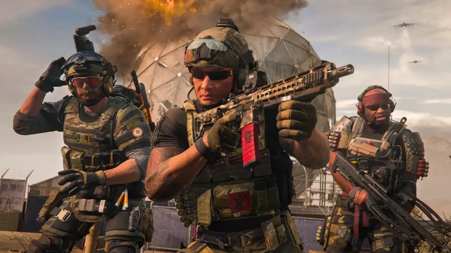 Three operators in Call of Duty MW3