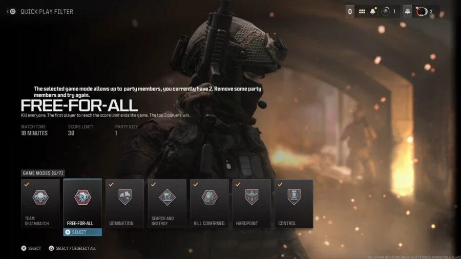How to play split screen in Call of Duty: Modern Warfare