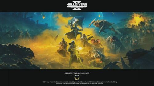 Helldivers 2 Defrosting Helldiver