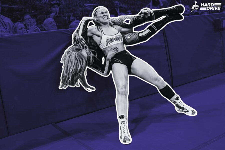 Ronda Rousey Becky Lynch WWE News Hard Drive