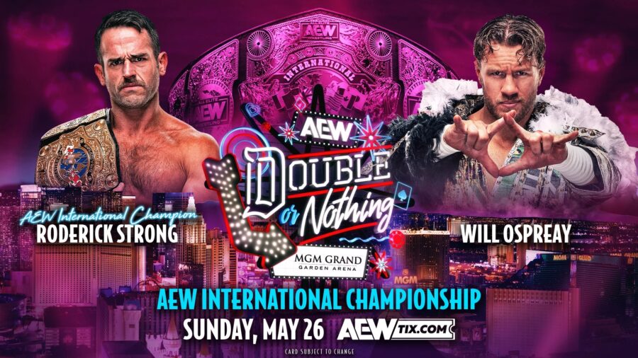 AEW Double or Nothing 2024 Roderick Strong vs Will Ospreay