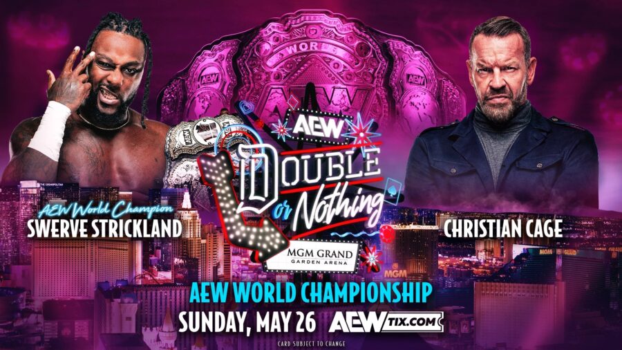 AEW Double or Nothing 2024 Swerve Strickland vs Christian Cage