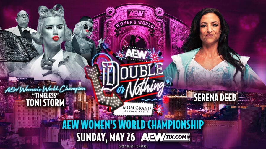 AEW Double or Nothing 2024 Toni Storm vs Serena Deeb