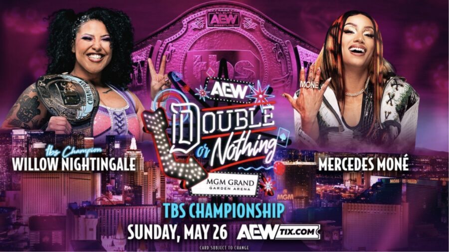 AEW Double or Nothing 2024 Willow Nightingale vs Mercedes Mone