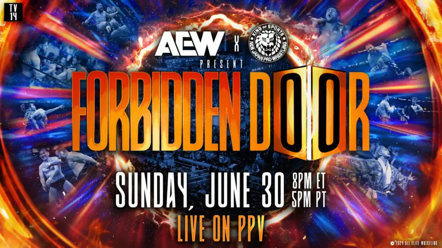 AEW x NJPW Forbidden Door 2024 Odds Favorites to win and more