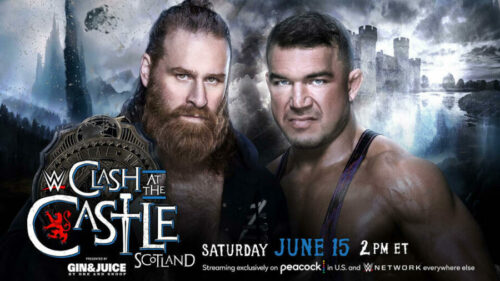 WWE Clash at the Castle 2024 Sami Zayn vs Chad Gable