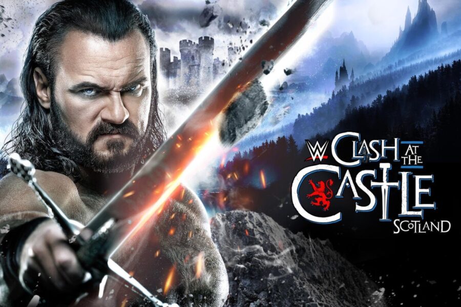 WWE Clash at the Castle Poster Drew