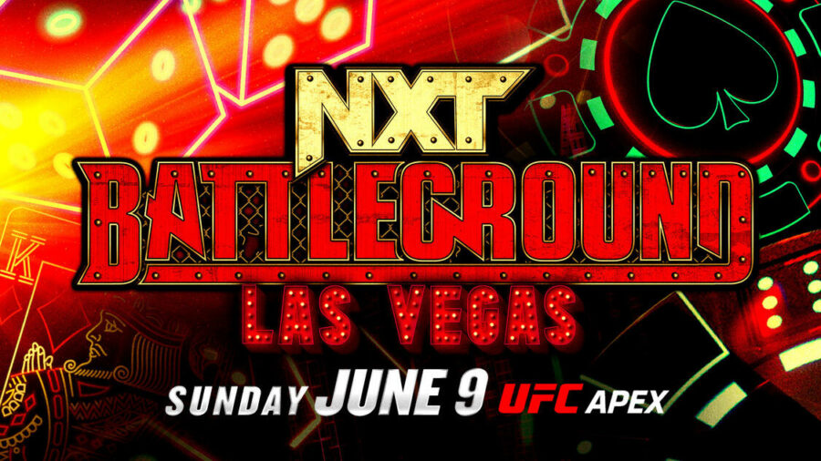 WWE NXT Battleground 2024 Logo Poster