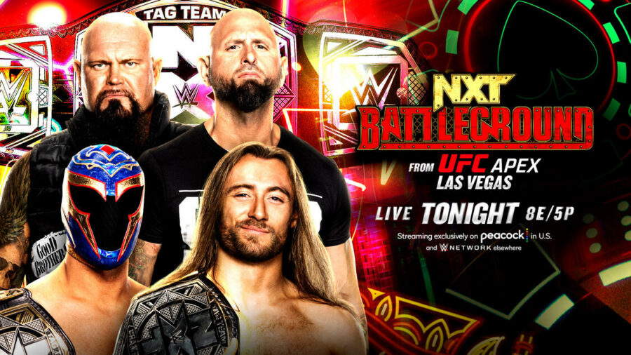 WWE NXT Battleground 2024 Tag Team Championship match