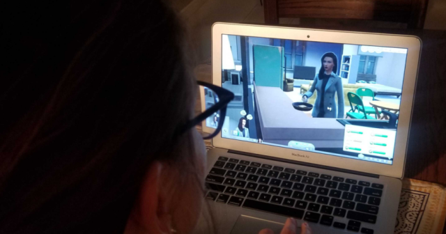 Nervous Sims Can Already Tell Woman Had a Bad Day at Work