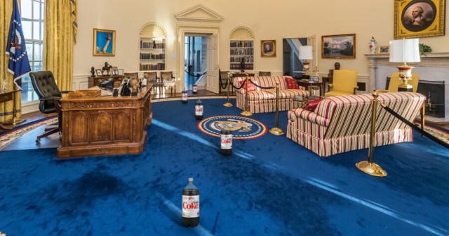 Trail of Diet Cokes Set Up to Ensure Smooth Transition of Power