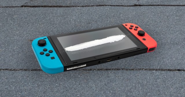 Guy Who Brought Switch to Rooftop Party Disappointed Everybody Just Doing Coke Off It