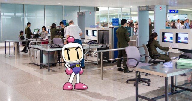 Bomberman Randomly Selected for Additional Airport Screening