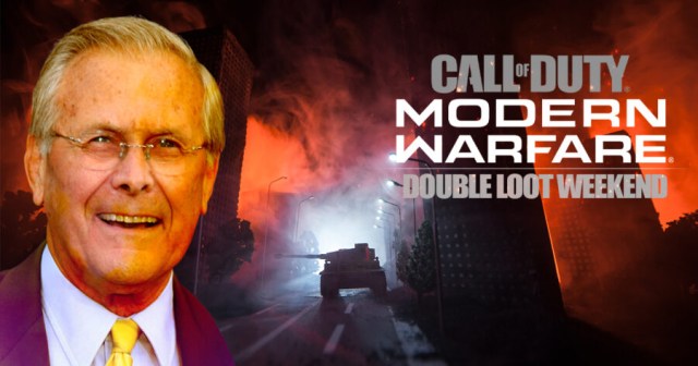 ‘Call of Duty’ Announces Double Loot Weekend in Honor of Donald Rumsfeld