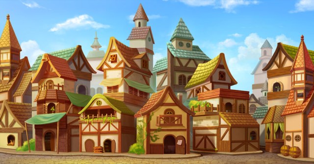 Small Town Economy Somehow Able to Support Fighter’s Guild, Thieves’ Guild, and Mages’ Guild
