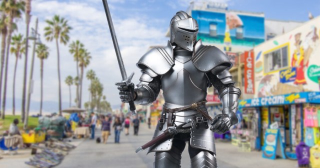 Fabled Social Justice Warrior Wanders Coastal Bubble in Search of Opponent Woke Enough to Cancel Him