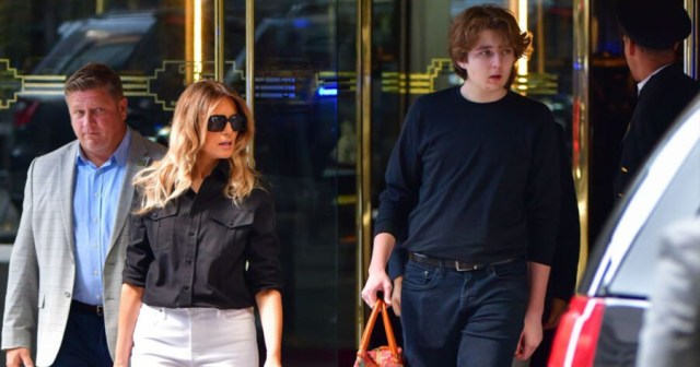 Barron Trump Threatens to Continue Growing Until He Gets a PS5