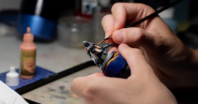 Man Who Paints Little Figurines on YouTube Unsure Why He Has So Many Nazi Followers