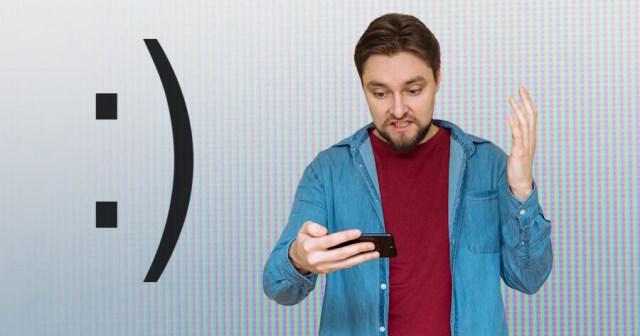 Decrepit Old Man Tells Kids About How the Smiley Face Used to Be a Parenthesis