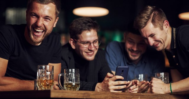 Gaming Squad Meets Up in Person to Talk About Gaming Face-to-Face