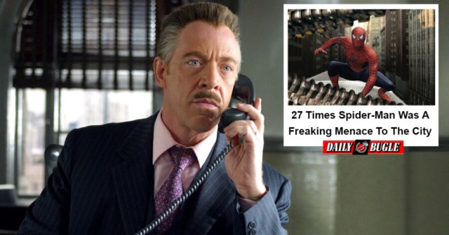 J. Jonah Jameson Demands More Listicles of Spider-Man for Struggling Daily Bugle Website