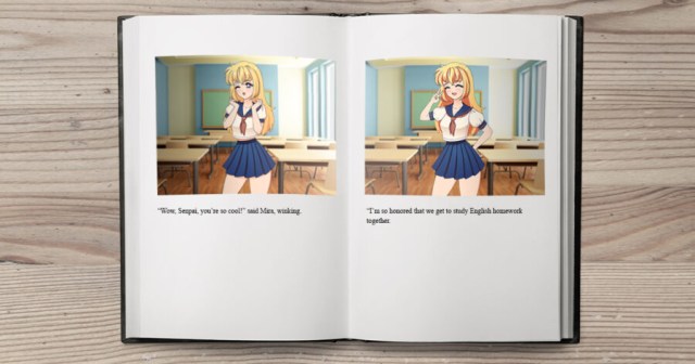 Visual Novel Ported to Hardcover