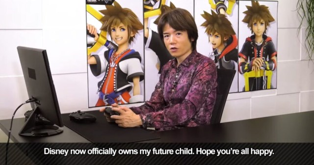 Sakurai Secures Sora for Smash in Exchange for First Born Son to Disney