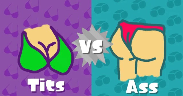 Splatoon Announces ‘Tits vs. Ass’ Splatfest