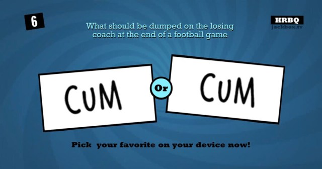 Jackbox Hard Mode Update Bans the Word ‘Cum’