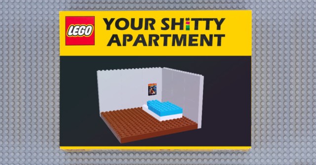 New Adult LEGO Set Lets You Build Your Tiny Pathetic Apartment