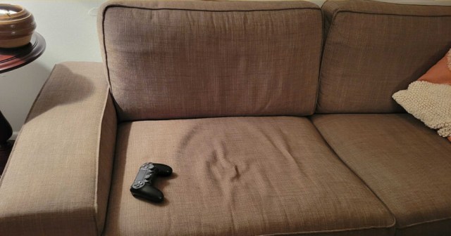 Gamer Refers to Permanent Indent in Couch as ‘Gaming Nook’