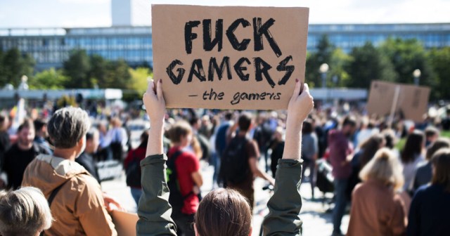 Gamers Organize Massive Anti-Gamer Rally to Stop Gamers