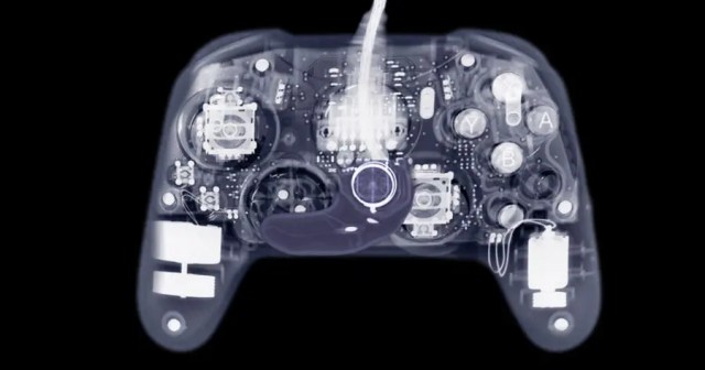 X-Ray Reveals Vestigial Third Handle Inside Nintendo Switch Pro Controller