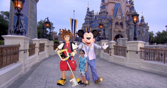 Kid at Disneyland Regrets Asking Sora Actor What His Character’s Deal Is