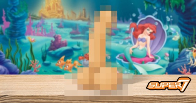 Super7 Releases Action Figure of Hidden Penis From VHS Cover of ‘The Little Mermaid’