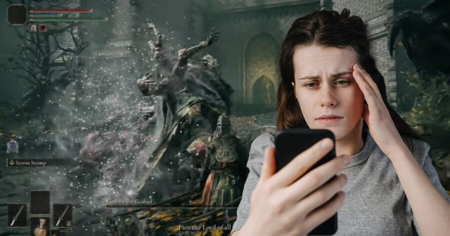 Gamer Desperately Tries to Catch Up on Three Days of News During Five Minute Break From Elden Ring