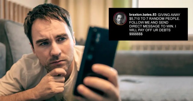 Guy in Instagram Comments Can’t Figure Out Why No One Cares That He Is Giving Away $5,710 to 7 Random People