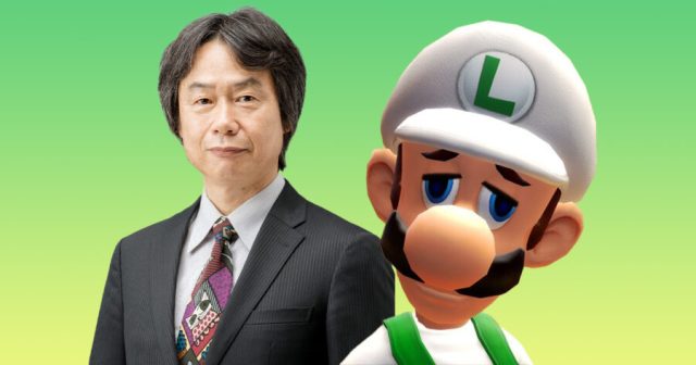 Shigeru Miyamoto Clearly Just Pretending to Like Luigi’s Hand-Crafted Father’s Day Card