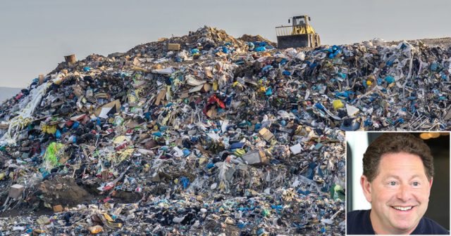 Activision Blizzard Board Votes to Bury Bobby Kotick in New Mexico Landfill