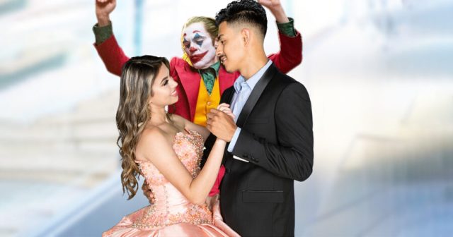 Prom Chaperone Desperate for Teen Approval Tells Dancing Couple to Leave Room for the Joker