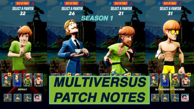 MultiVersus Season 1 Patch Changes, Buffs, and Nerfs