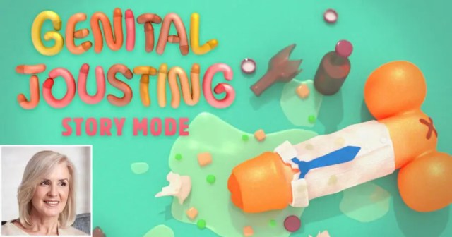 Parent Reading Steam Reviews to Determine If Genital Jousting Is Appropriate for Children