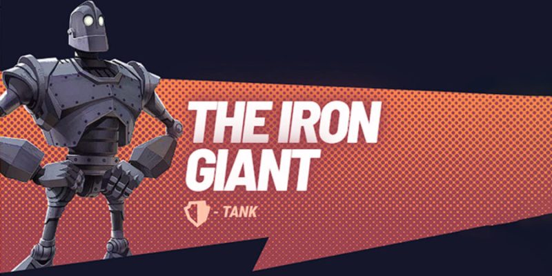 Iron Giant splash screen in MultiVersus