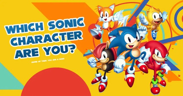 Personality Quiz Reveals You Could Never Be a Sonic Character