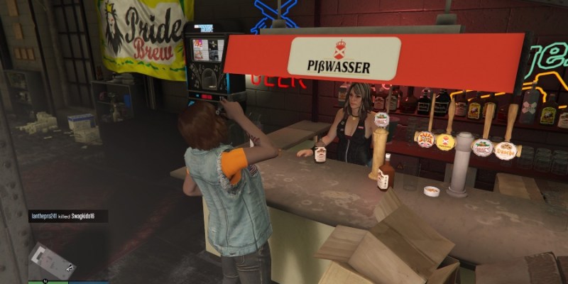 GTAOnline Motorcycle Clubhouse Bar