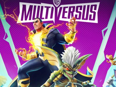 multiversus black adam stripe title screen